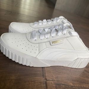 Puma Cali Mule White Womens 7.5